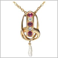 Gold, Ruby and Diamond Pendant, image on onlinegalleries.com,.jpg